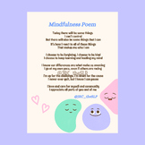 Mindfulness Poster PDF Digital Download