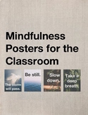 Mindfulness Posters - Zen Nature Visuals for Test Anxiety 