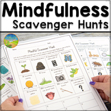Mindfulness Scavenger Hunts - Social Emotional Learning Ac