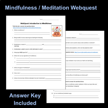 Mindfulness Teaching Bundle by Sam Glickman | TPT