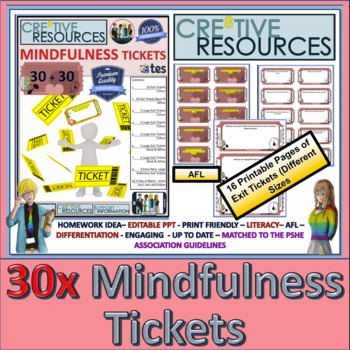 Preview of Mindfulness for Middle School | SEL Activities for Calm & Self-Regulation