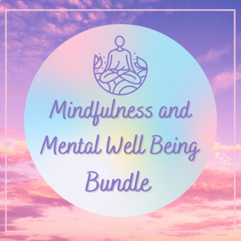 Preview of Mindfulness Unit Bundle with Lesson Plans and Worksheets