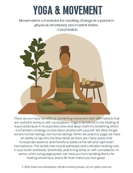 Preview of Mindfulness & Yoga Packet