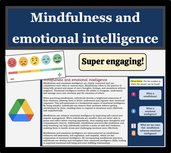 Preview of Mindfulness and emotional intelligence