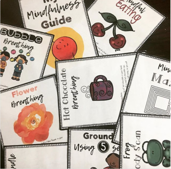 Mindfulness - breathing techniques by Inspiring Elementary Learners