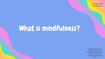 Preview of Mindfulness for Kids