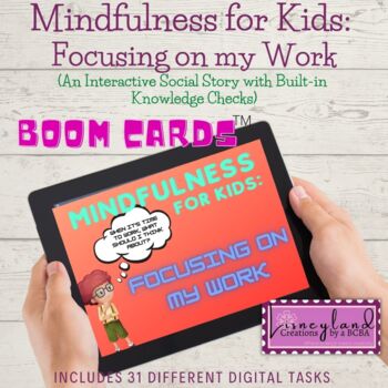Preview of Mindfulness for Kids: Focusing on my Work Boom Deck