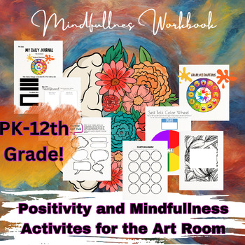 Preview of Mindfulness in Art - Social and Emotional Learning Prompts