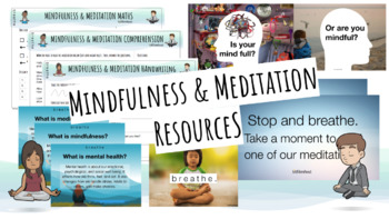 Preview of Mindfulness resource and display pack