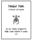 Mindset Math: SEL Reflection Activity for the Beginning of