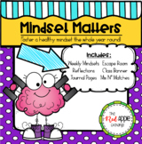 Mindset Matters: A Growth Mindset Bundle  *Unit, Posters, 