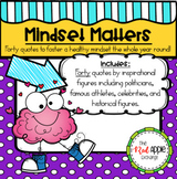 Mindset Matters: A Year of Growth Mindset Quotes