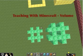 Preview of Minecraft 5th Grade Volume Project