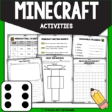 Minecraft Handwriting Activities | No-prep Activities