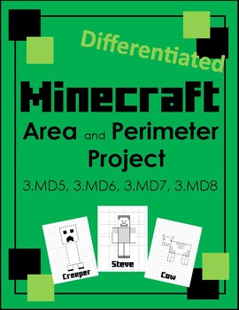 Preview of Minecraft Area and Perimeter Project