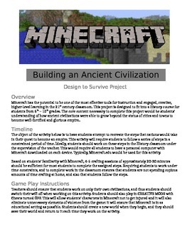 Preview of Minecraft - Building an Ancient Civilization