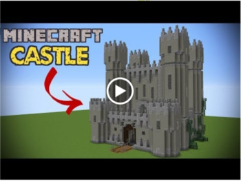 Preview of Minecraft Castle Construction + Area of a Rectangle