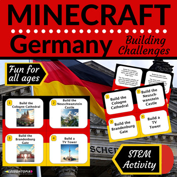 Preview of Minecraft Challenges | Germany | STEM Activities