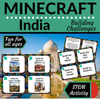 Preview of Minecraft Challenges | India | STEM Activities