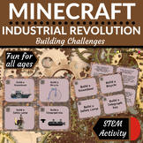 Minecraft Challenges | Industrial Revolution | STEM Activities