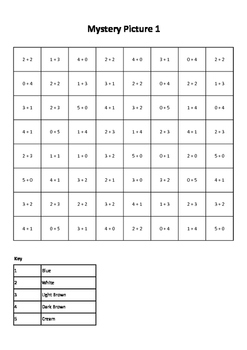  Minecraft Colour by Number - Addition Facts by fmd TpT