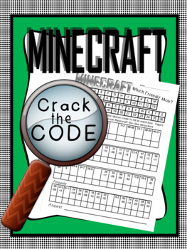 Minecraft Crack The Code Practice For Addition And Subtraction Within 100