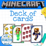 Minecraft - Deck of cards