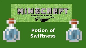 Preview of Minecraft Education How to Make The Potion of Swiftness