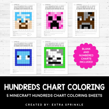 100 Chart Coloring Pages