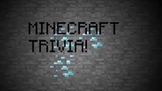 Minecraft Kooshball Trivia Create Game