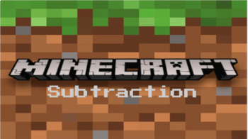 Simple Addition Minecraft for Google Slides / Classroom / Distance