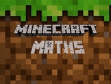 Minecraft Maths - Area, Perimeter, Volume, Decimals and Percentages.