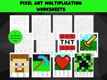 minecraft tnt pixel art