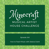 Minecraft Musical Artist House Challenge