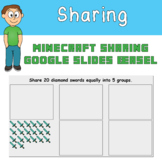 Minecraft Sharing Student Activity Google Slides and Easel