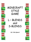 Minecraft ® Style Game - L Blends/S Blends