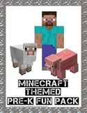 Minecraft Themed Prek-K Fun Pack