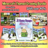 Minecraft Themed Resources Growing Bundle Worksheets Print