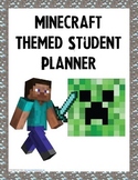 Minecraft Themed Student Planner {Boys Edition}