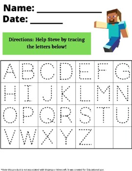 Roblox Letters and Sounds Chart and Cards by Sharon is Carin