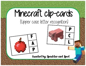 Preview of Minecraft clip cards