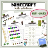 Minecrafters Maths activity book KS1-LKS2 (Y2/3)