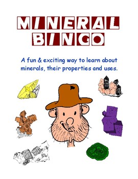 Preview of Mineral Bingo:  Guide Book and Game Boards
