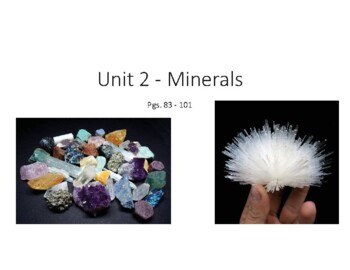 Preview of Mineral Formation and Properties Guided Notes