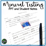 Properties of Minerals - PPT and Student Notes