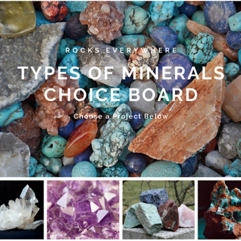 Preview of Minerals Choice Board