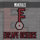 Minerals Escape Room Activity - Printable Game & Google Version