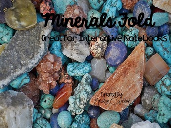 Minerals Fold by Copeland's Got Class | Teachers Pay Teachers