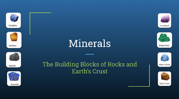 Preview of Minerals Lesson Plan