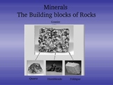 Minerals PowerPoint notes with guided notes